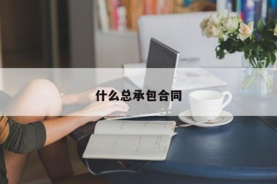 什么总承包合同